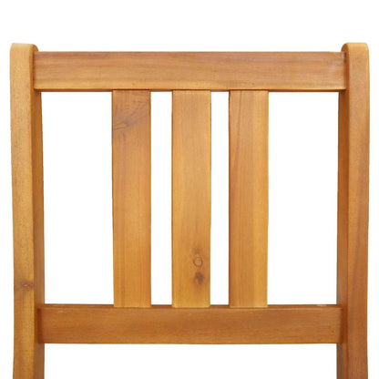 vidaXL Gartenstuhl 8 pcs Öl-Natur 40 x 42 x 85 cm Massivholz Akazie