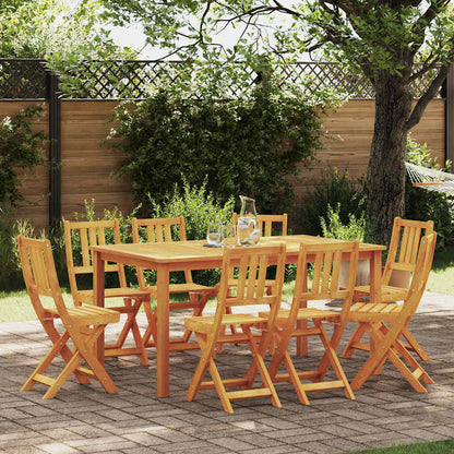 vidaXL Gartenstuhl 8 pcs Öl-Natur 40 x 42 x 85 cm Massivholz Akazie