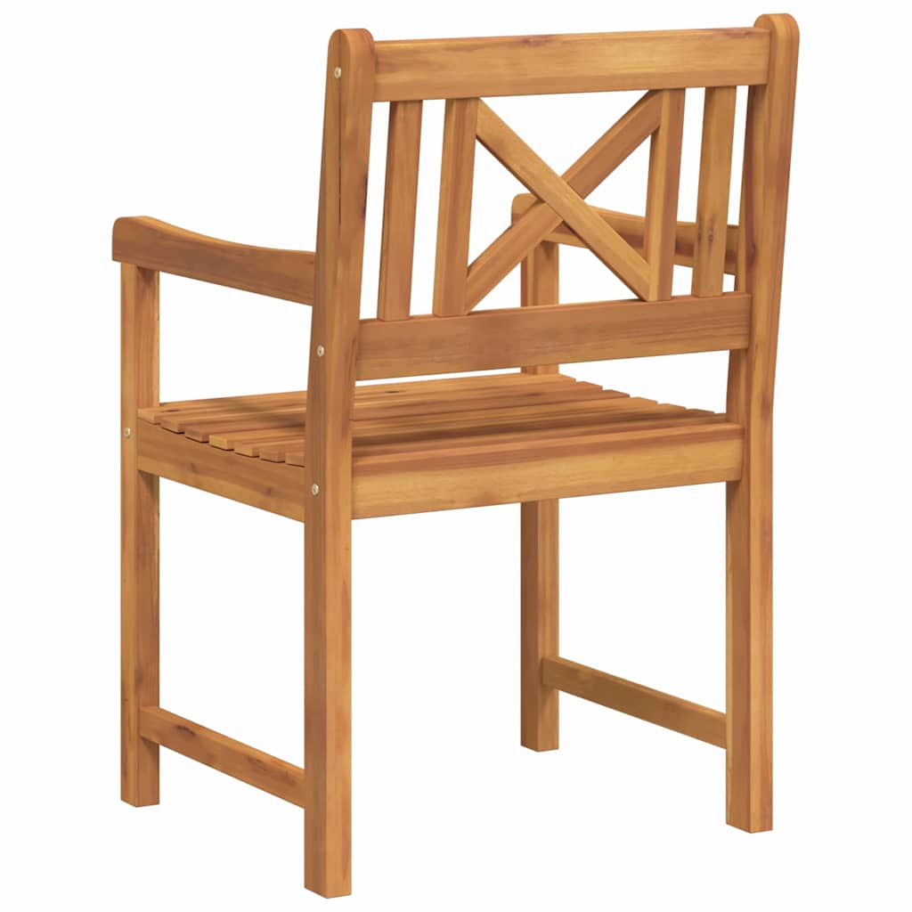 vidaXL Gartenstuhl 6 pcs 56 x 56 x 90 cm Massivholz Akazie