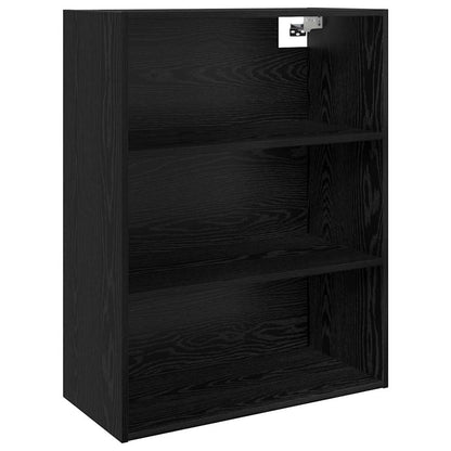 vidaXL Highboard Schwarz Eichen-Optik 69,5 x 32,5 x 180 cm