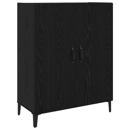 vidaXL Highboard Schwarz Eichen-Optik 69,5 x 32,5 x 180 cm
