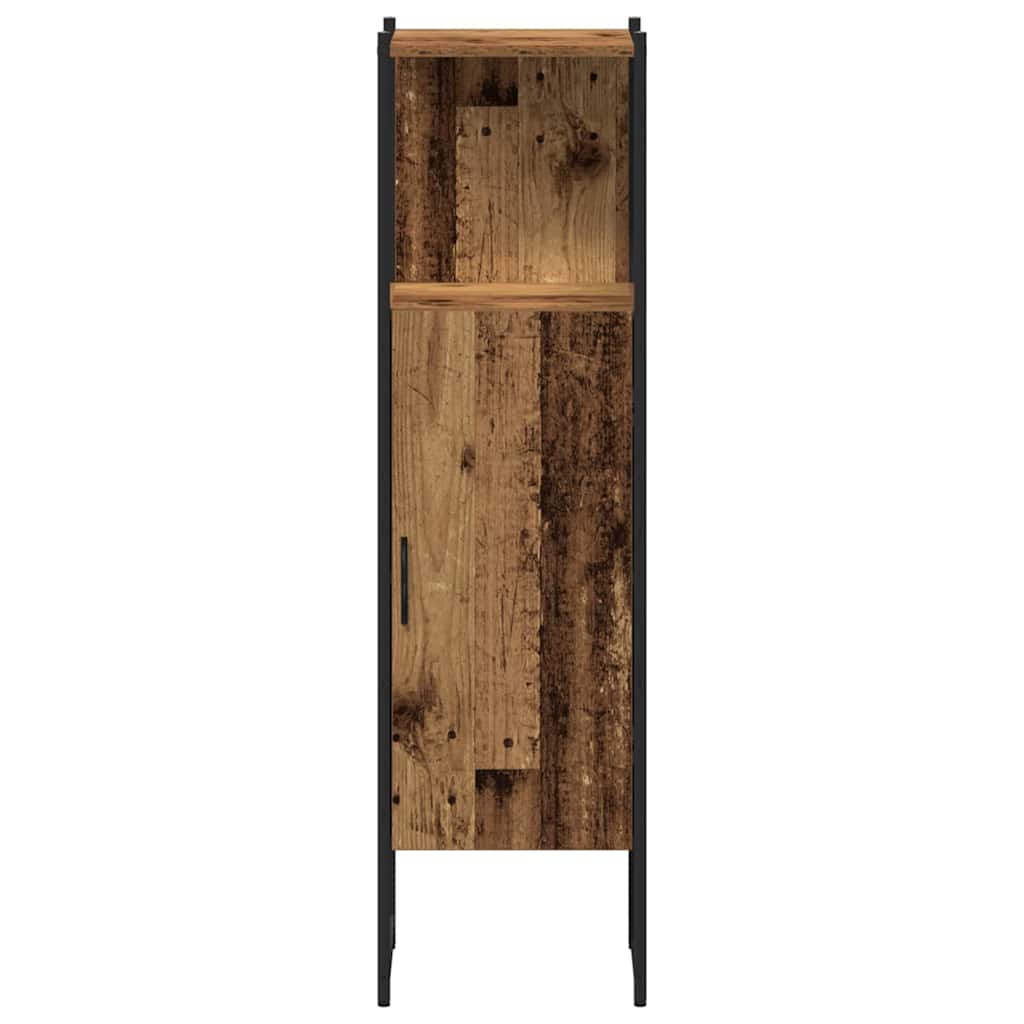 vidaXL Badezimmermöbel Set mit Speicher 3 pcs Braun 33 x 33 x 120.5 cm