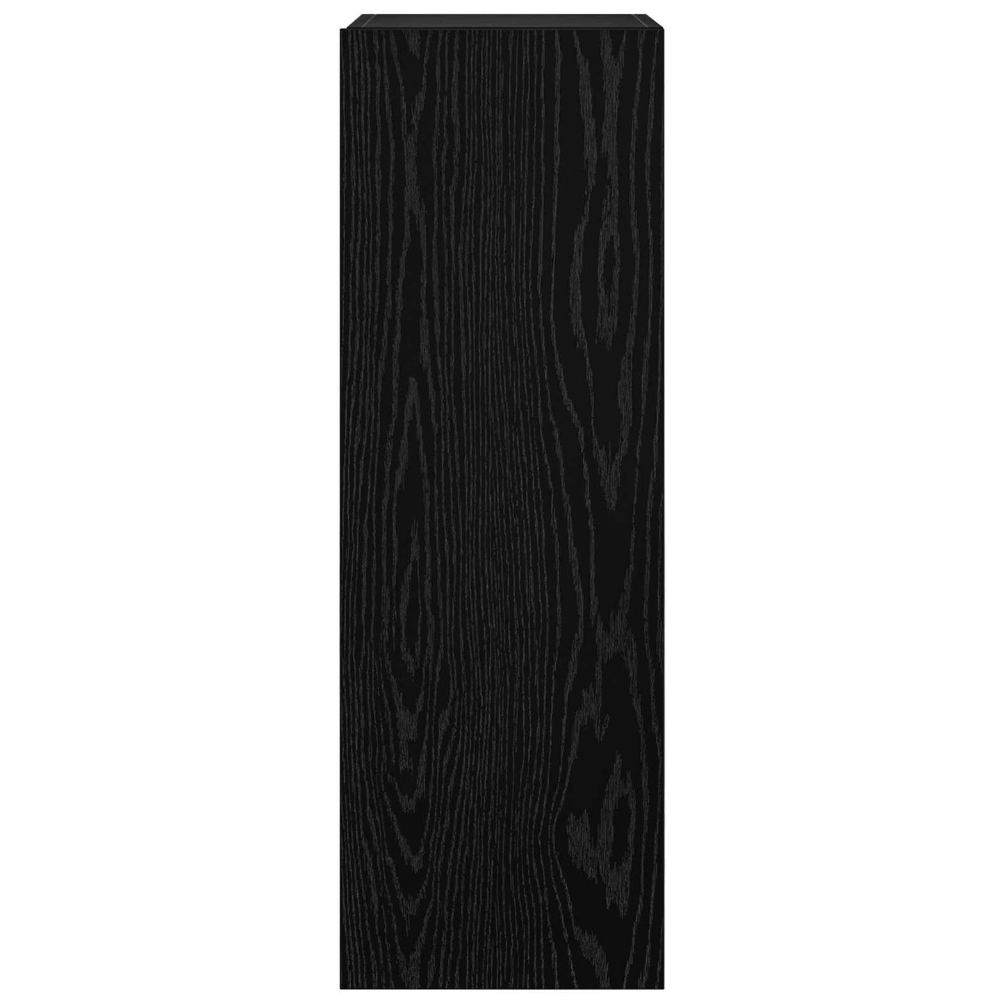 vidaXL TV-Schrankset 8 pcs Schwarz Eichen-Optik Holzwerkstoff
