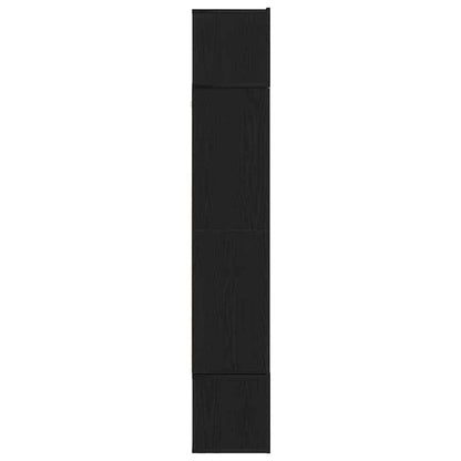 vidaXL TV-Schrankset 9 pcs Schwarz Eichen-Optik Holzwerkstoff