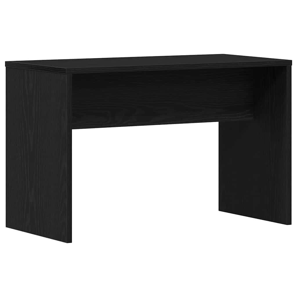 vidaXL Schminktisch-Set 2 pcs Schwarz Eichen-Optik Holzwerkstoff