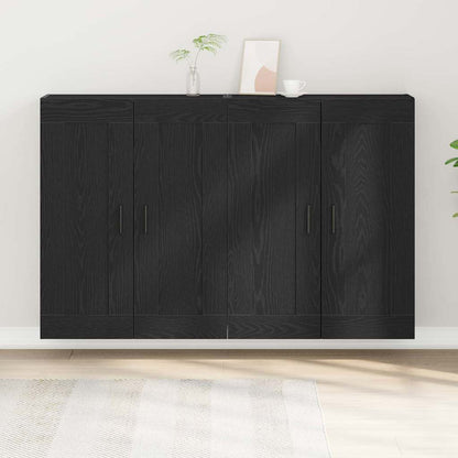 vidaXL Wandmontierter Schrank 2 pcs Artisan-Eiche 69,5 x 34 x 90 cm