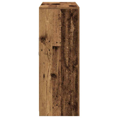 vidaXL LED-Sideboard Altholz 162 x 37 x 100 cm Holzwerkstoff