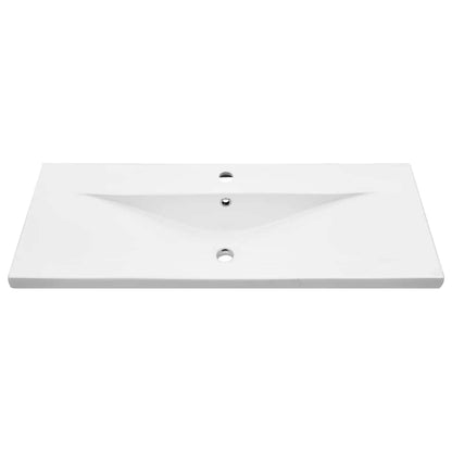 vidaXL Waschbeckenschrank 2 pcs Altholz 100 x 38,5 x 48 cm
