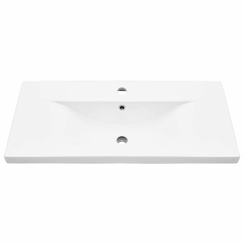 vidaXL Waschbeckenschrank Wandmontiert 2 pcs Altholz 80 x 38,5 x 48 cm