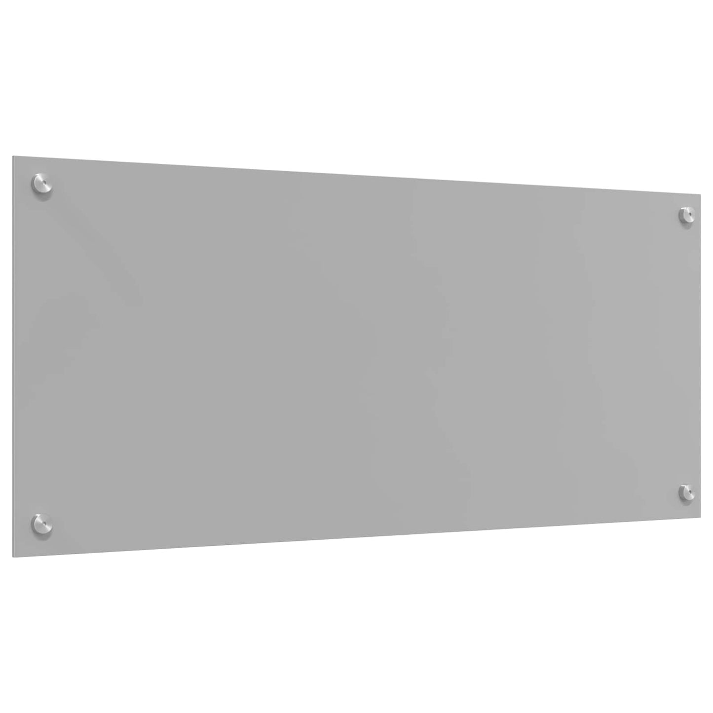 Küchenrückwand Hellgrau 90 x 40 cm Gehärtetes Glas