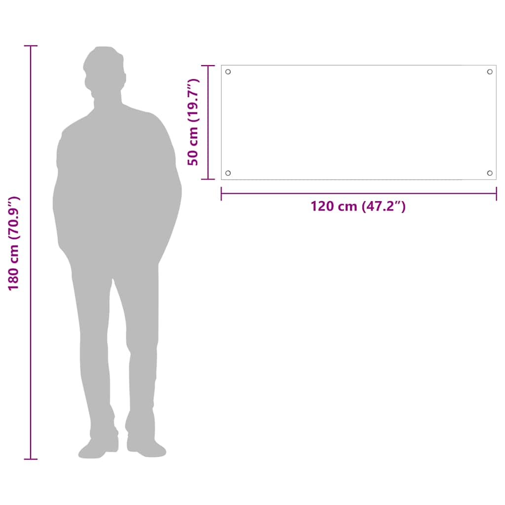 Küchenrückwand Weiß 120 x 50 cm Gehärtetes Glas