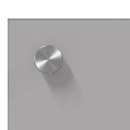 Küchenrückwand Hellgrau 110 x 60 cm Gehärtetes Glas