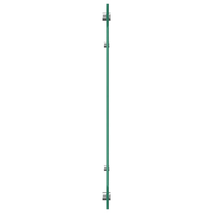 Küchenrückwand Dunkelgrau 110 x 40 cm Gehärtetes Glas