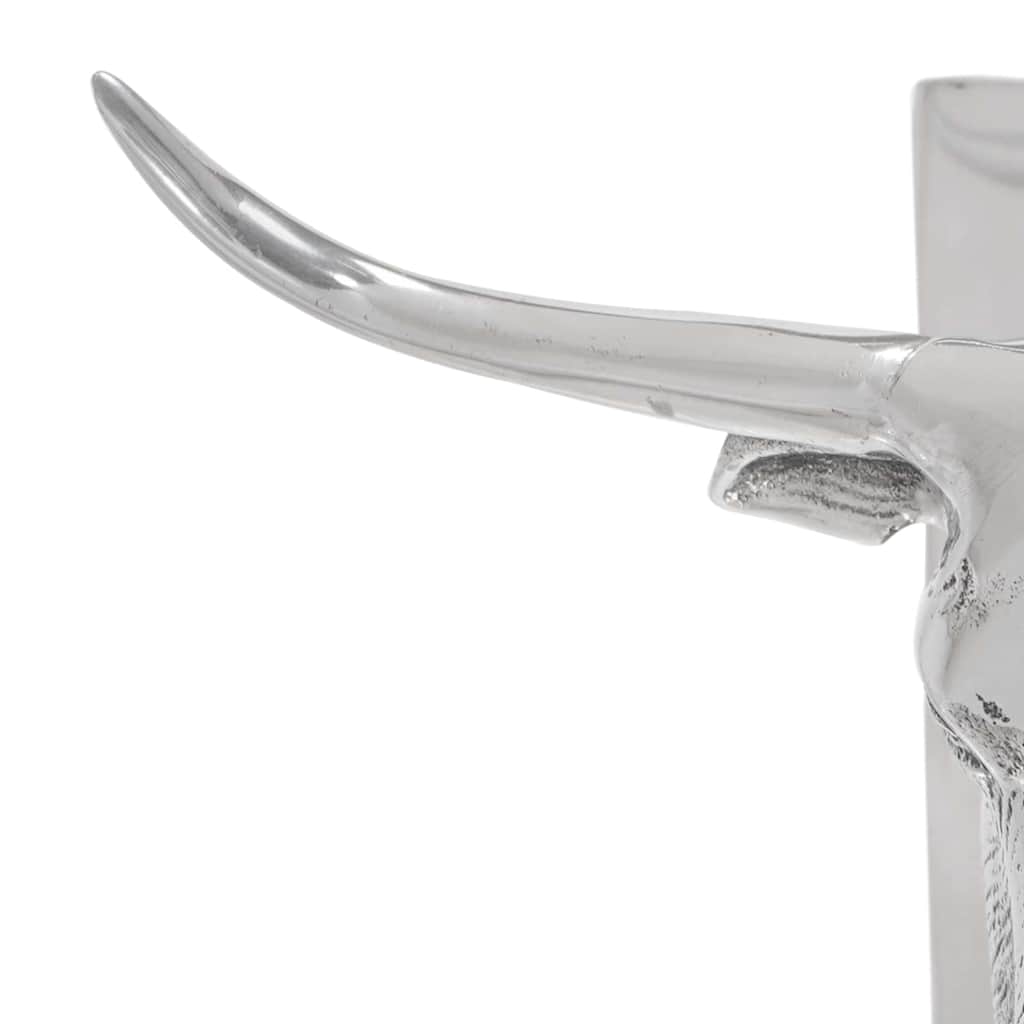 Buchstützen 2 pcs Silber 21,5 x 15,5 x 20 cm Aluminium