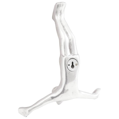 Skulptur Silber 22 x 8 x 25 cm Aluminium