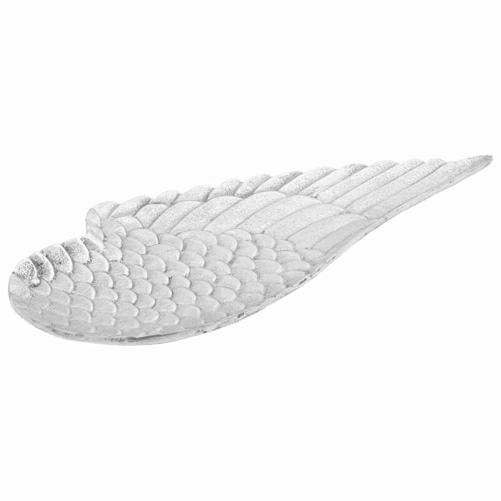 Obstkorb 2 pcs Silber 40 x 18 x 2,5 cm Aluminium