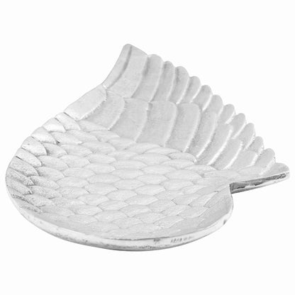 Obstkorb 2 pcs Silber 40 x 18 x 2,5 cm Aluminium