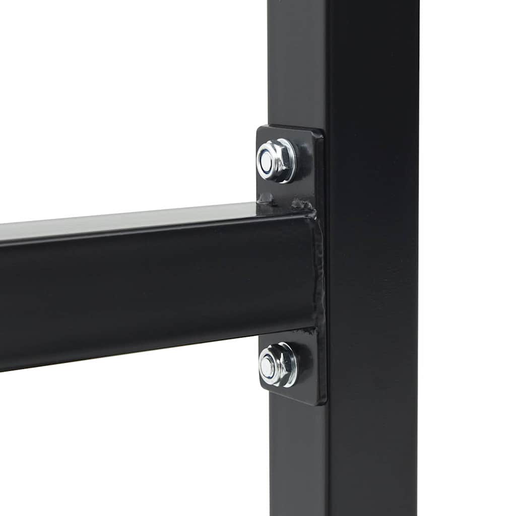 Dip Station Schwarz 103.5 x 66.5 x 121.5 cm