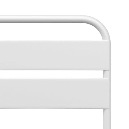 vidaXL Chaises de jardin pliantes 2 pcs Blanc 42 x 52 x 82 cm
