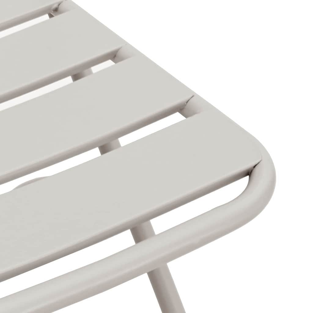 Gartenklappstuhl 2 pcs Beige 42 x 52 x 82 cm