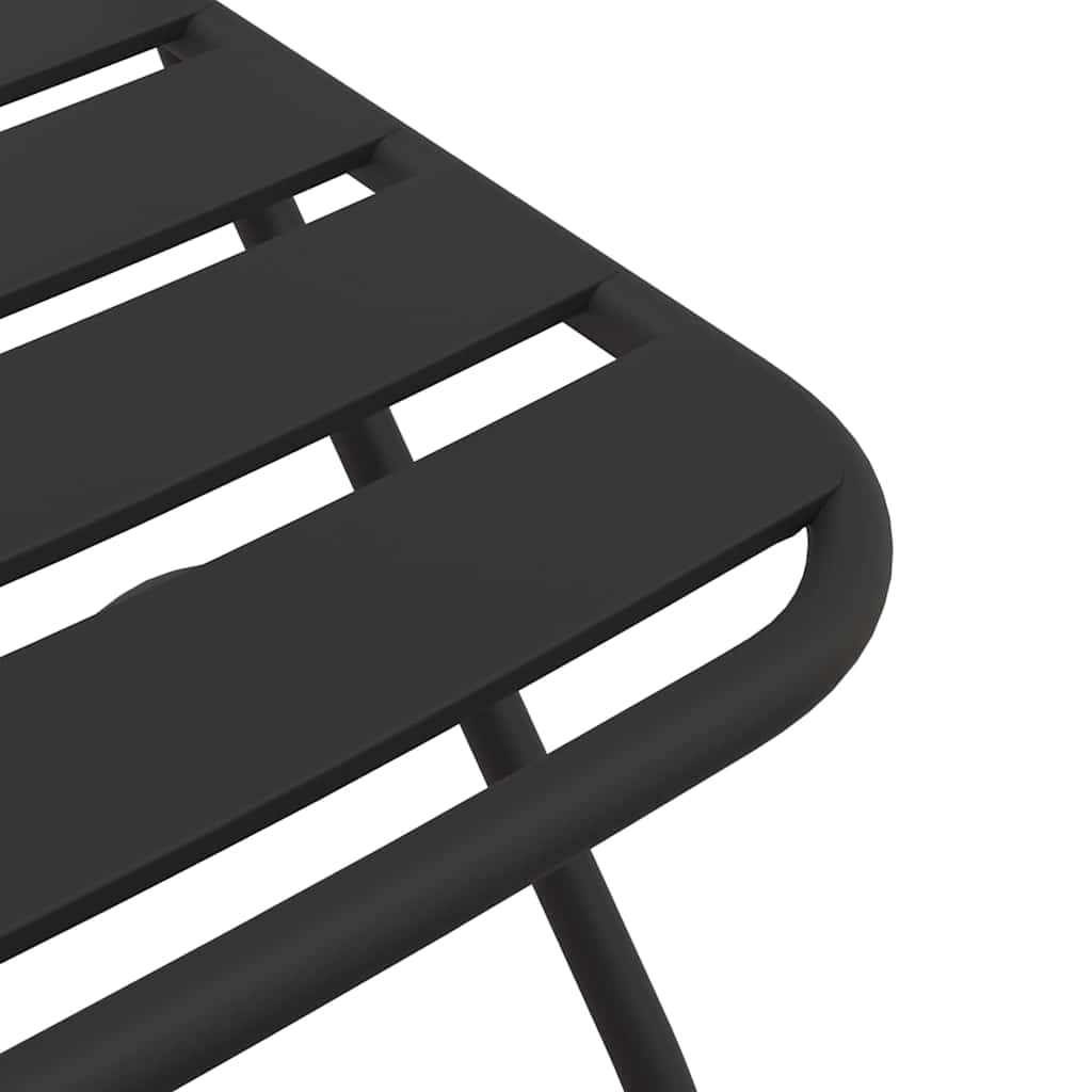 vidaXL Chaises de jardin pliantes 2 pcs Anthracite 42 x 52 x 82 cm