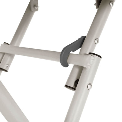 Bistrotisch Beige 55 x 55 x 72,5 cm Pulverbeschichteter Stahl