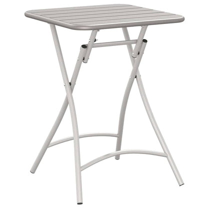 Bistrotisch Beige 55 x 55 x 72,5 cm Pulverbeschichteter Stahl