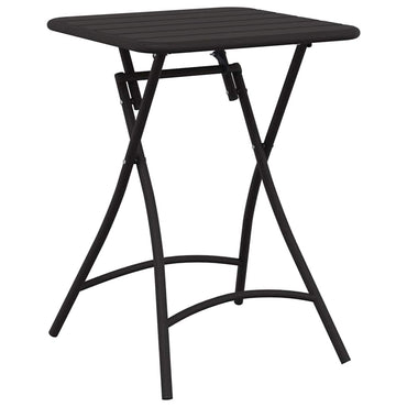 vidaXL Bistrotisch Anthrazit 55 x 55 x 72,5 cm