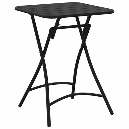 vidaXL Bistrotisch Anthrazit 55 x 55 x 72,5 cm