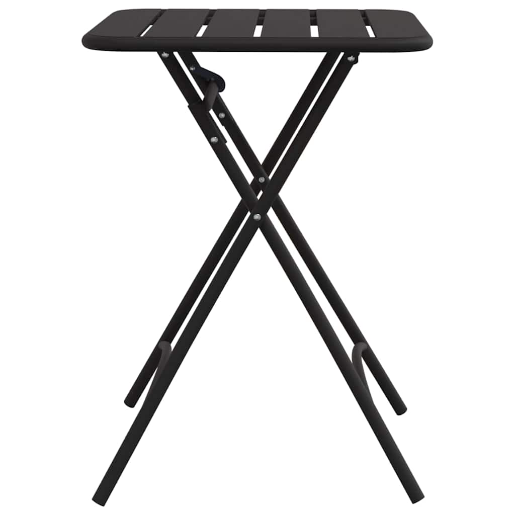 vidaXL Bistrotisch Anthrazit 55 x 55 x 72,5 cm