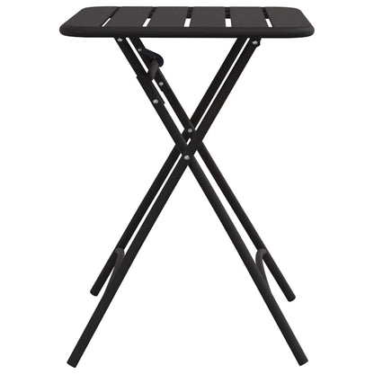 vidaXL Bistrotisch Anthrazit 55 x 55 x 72,5 cm