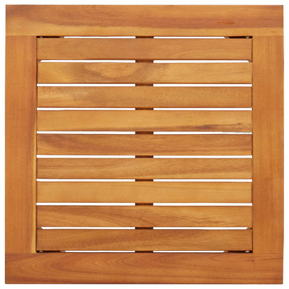 Gartensofa-set 3 pcs Cremeweiß Massivholz Akazie