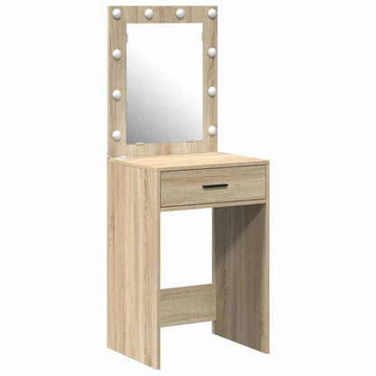 Schminktisch Sonoma-Eiche 50 x 41 x 135 cm Holzwerkstoff