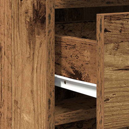 Sideboard mit Schubladen Altholz 40 x 41 x 75 cm Holzwerkstoff