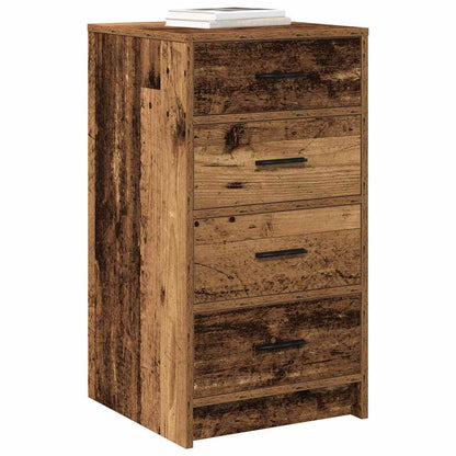 Sideboard mit Schubladen Altholz 40 x 41 x 75 cm Holzwerkstoff