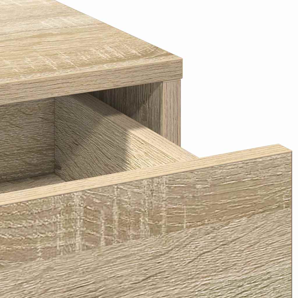 vidaXL Sideboard Sonoma-Eiche 40 x 40,5 x 75 cm Holzwerkstoff