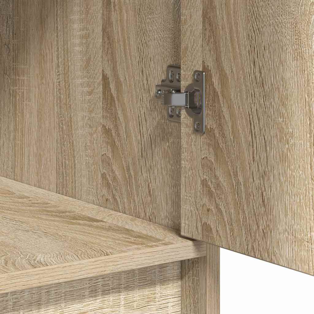 vidaXL Sideboard Sonoma-Eiche 40 x 40,5 x 75 cm Holzwerkstoff
