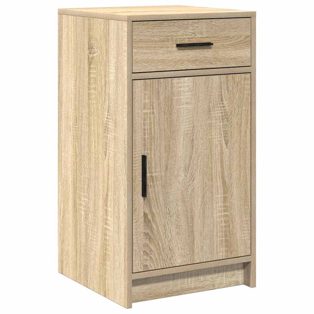 vidaXL Sideboard Sonoma-Eiche 40 x 40,5 x 75 cm Holzwerkstoff