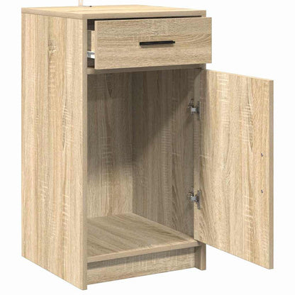 vidaXL Sideboard Sonoma-Eiche 40 x 40,5 x 75 cm Holzwerkstoff