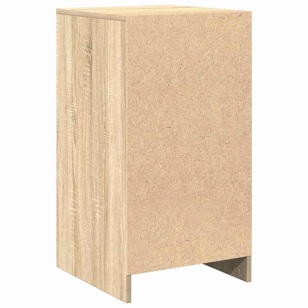 vidaXL Sideboard Sonoma-Eiche 40 x 40,5 x 75 cm Holzwerkstoff