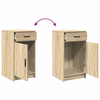 vidaXL Sideboard Sonoma-Eiche 40 x 40,5 x 75 cm Holzwerkstoff