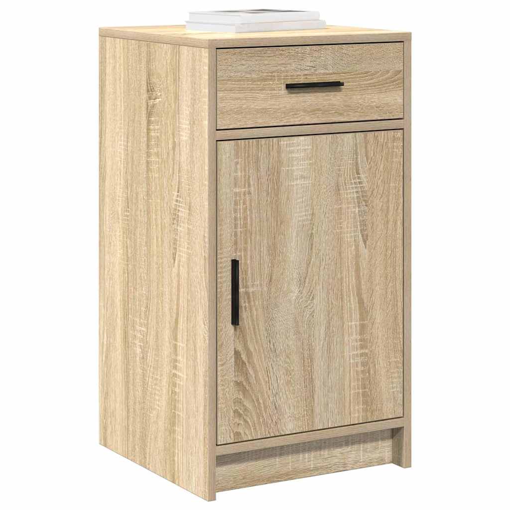 vidaXL Sideboard Sonoma-Eiche 40 x 40,5 x 75 cm Holzwerkstoff
