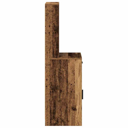 vidaXL Highboard Altholz 40 x 40,5 x 135 cm Holzwerkstoff