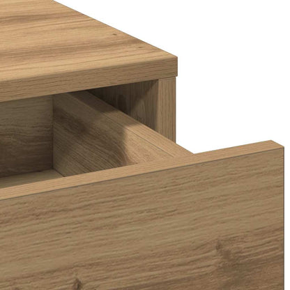vidaXL Highboard Artisan-Eiche 40 x 40,5 x 135 cm Holzwerkstoff