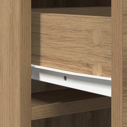 vidaXL Highboard Artisan-Eiche 40 x 40,5 x 135 cm Holzwerkstoff