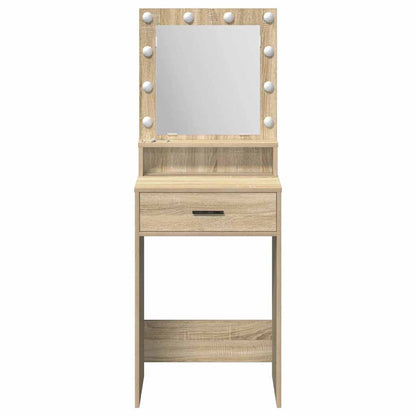 Schminktisch Sonoma-Eiche 50 x 41 x 135 cm Holzwerkstoff