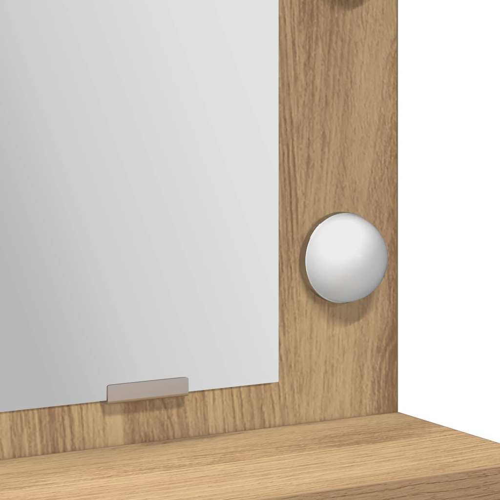 Schminktisch Artisan-Eiche 50 x 41 x 135 cm Holzwerkstoff