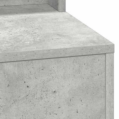 Schminktisch Beton Grau 100 x 41 x 135 cm Holzwerkstoff