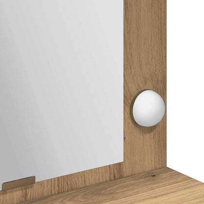 Schminktisch Artisan-Eiche 100 x 41 x 135 cm Holzwerkstoff
