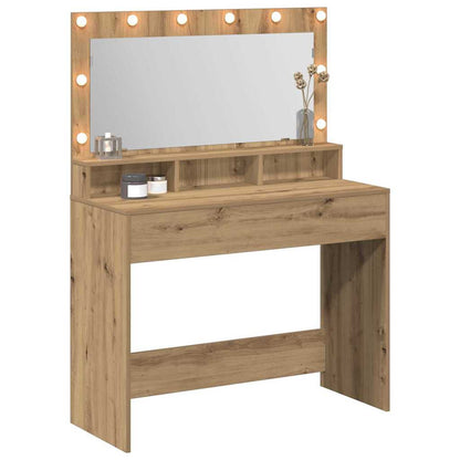 Schminktisch Artisan-Eiche 100 x 41 x 135 cm Holzwerkstoff